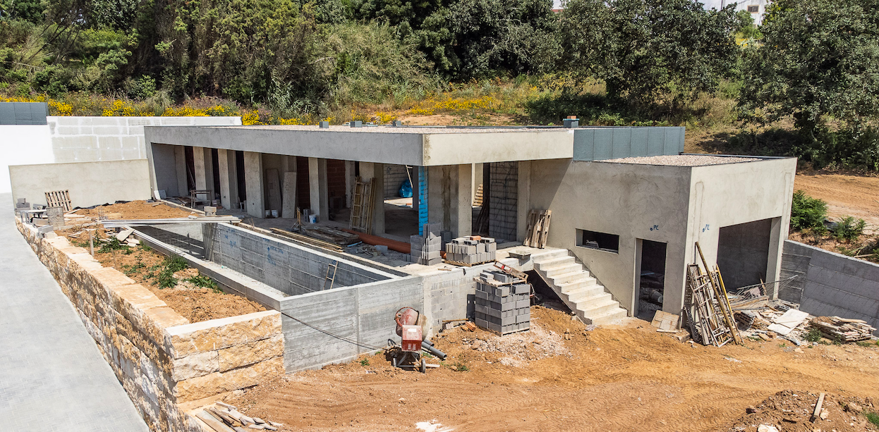 Moradia térrea T3 em Casal do Aguiar (em construção)