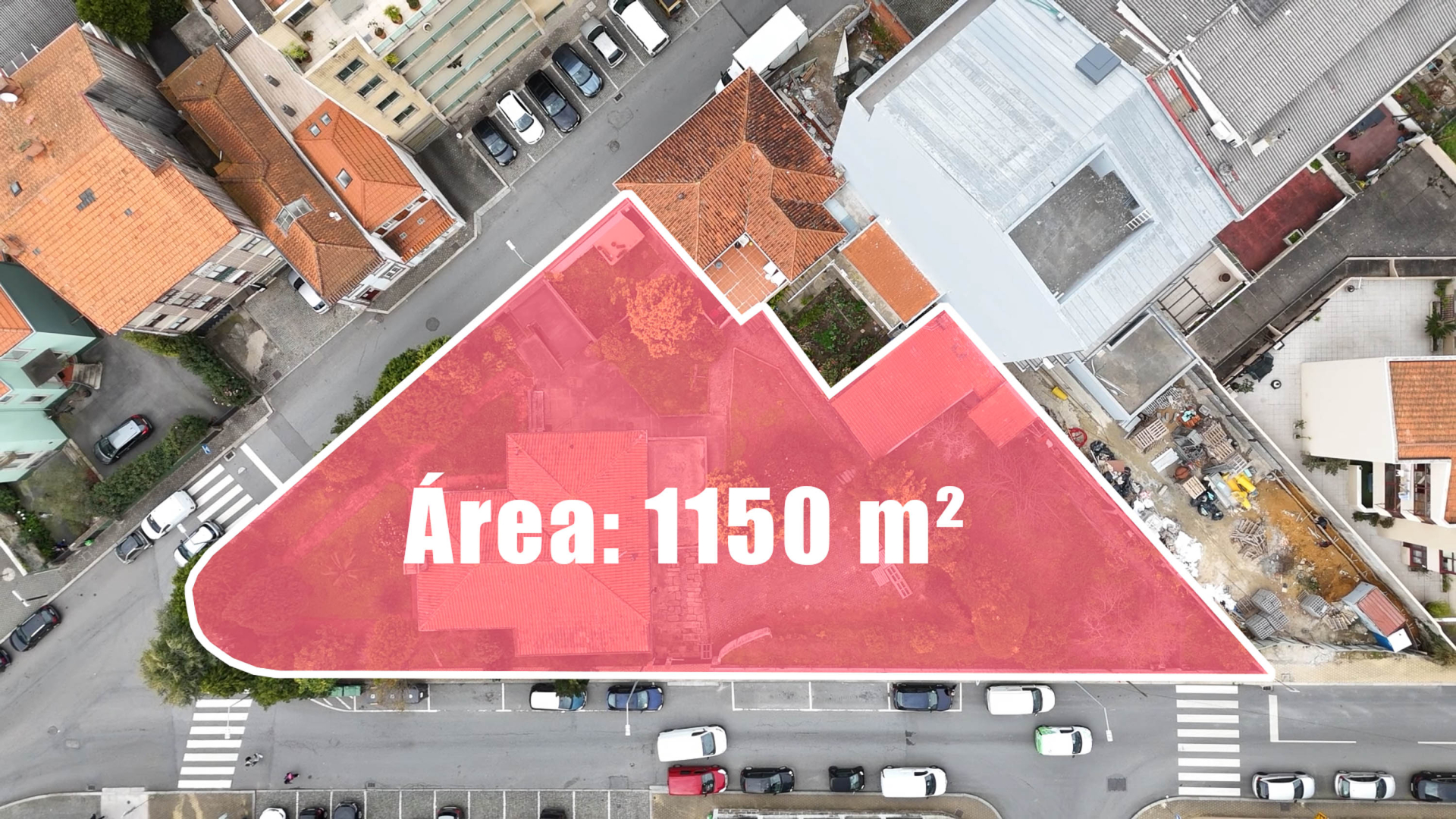 Urban plot for house(s) or building(s)