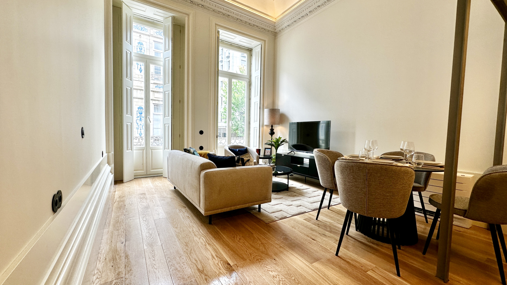 New studio apartments in the center of Porto