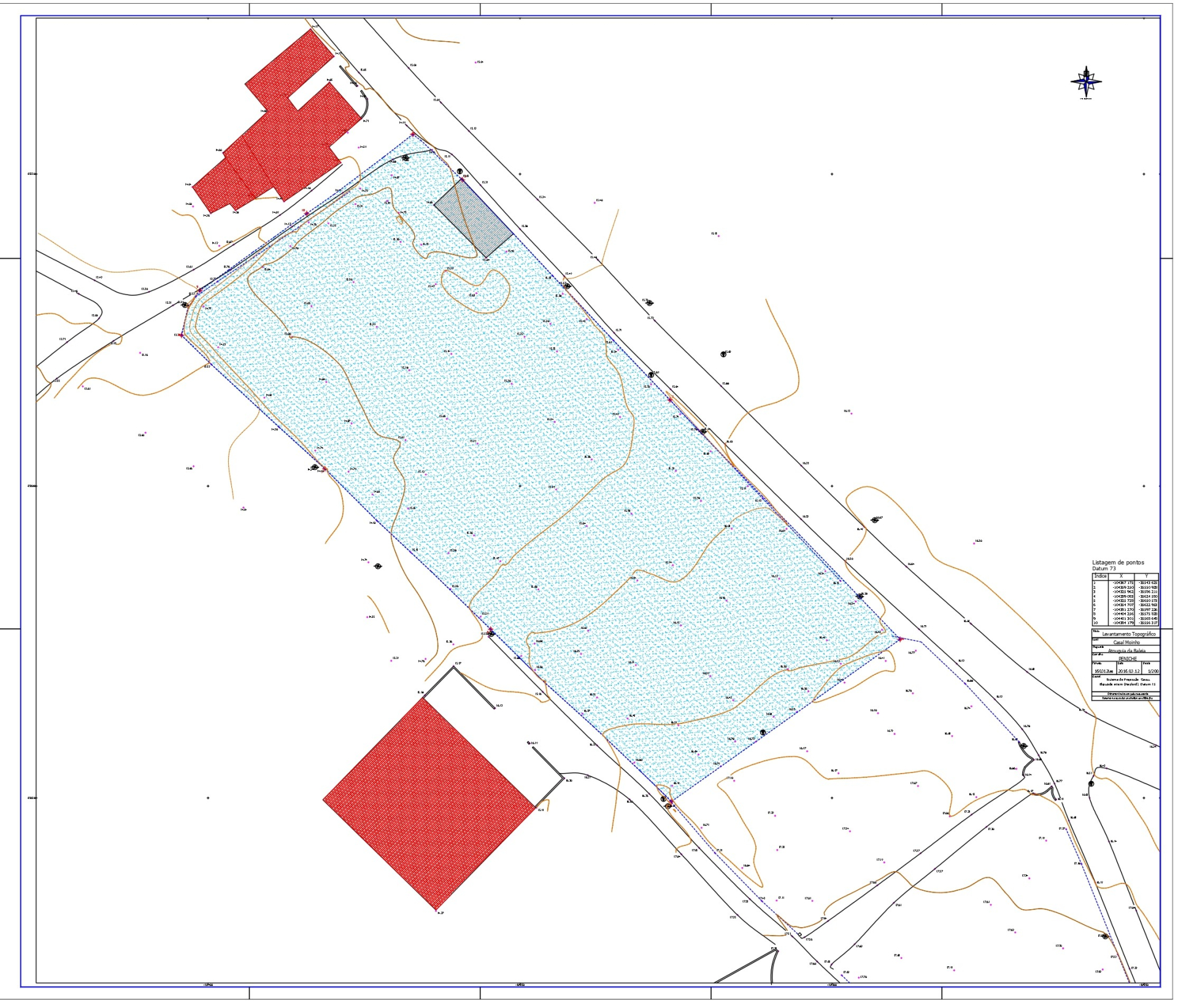 Land with 5.250m2 project approved for industrial unit