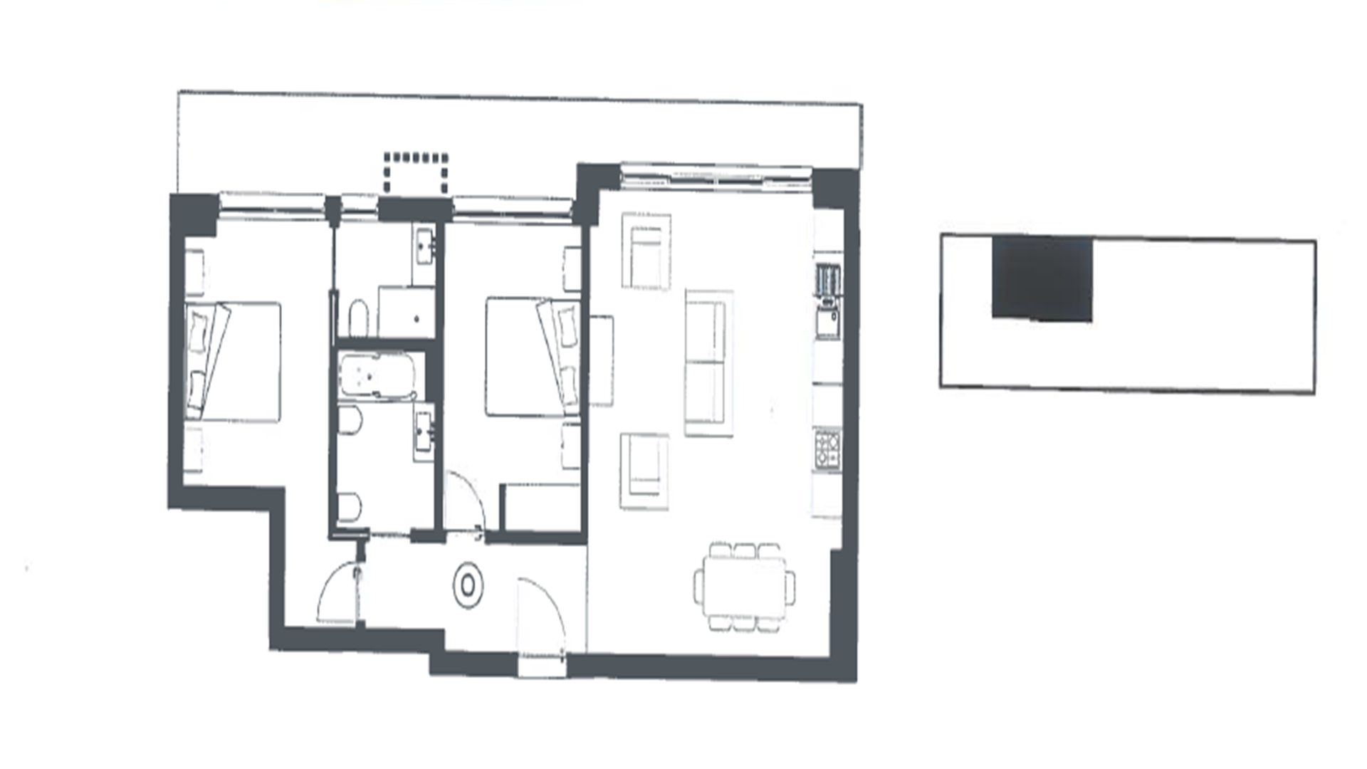 2 bedroom apartment Fr-O in Praia da Consolação in Peniche