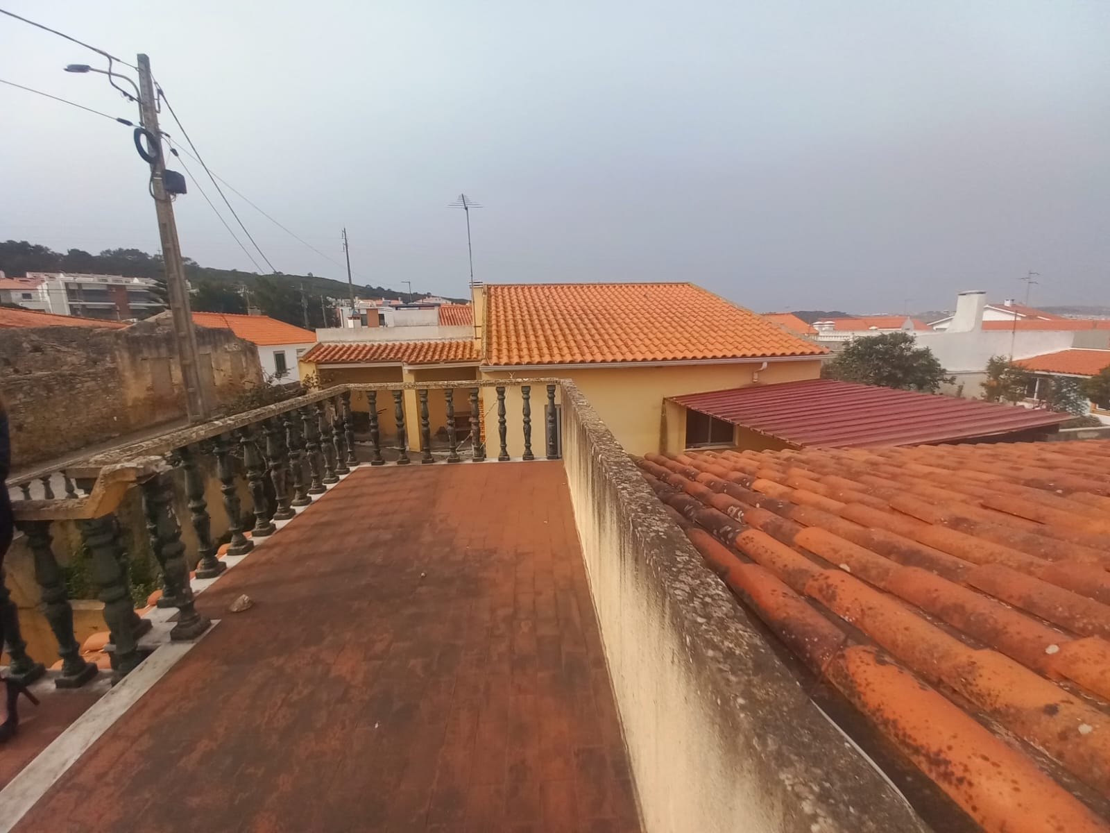 Terraço vista Baía de S. Martinho