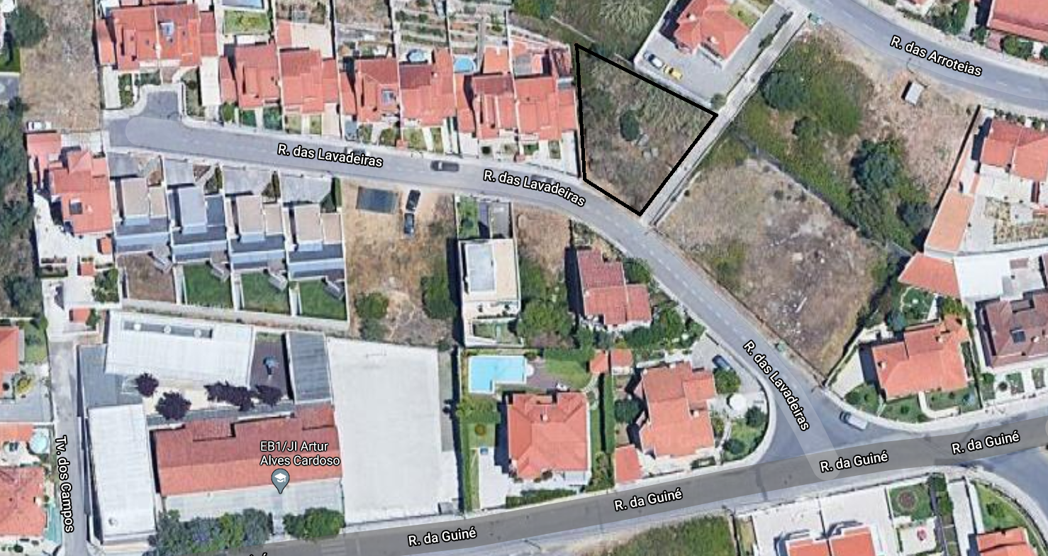 ⚫🟠 Terreno Urbano para construção - 472 m2 - Caneças