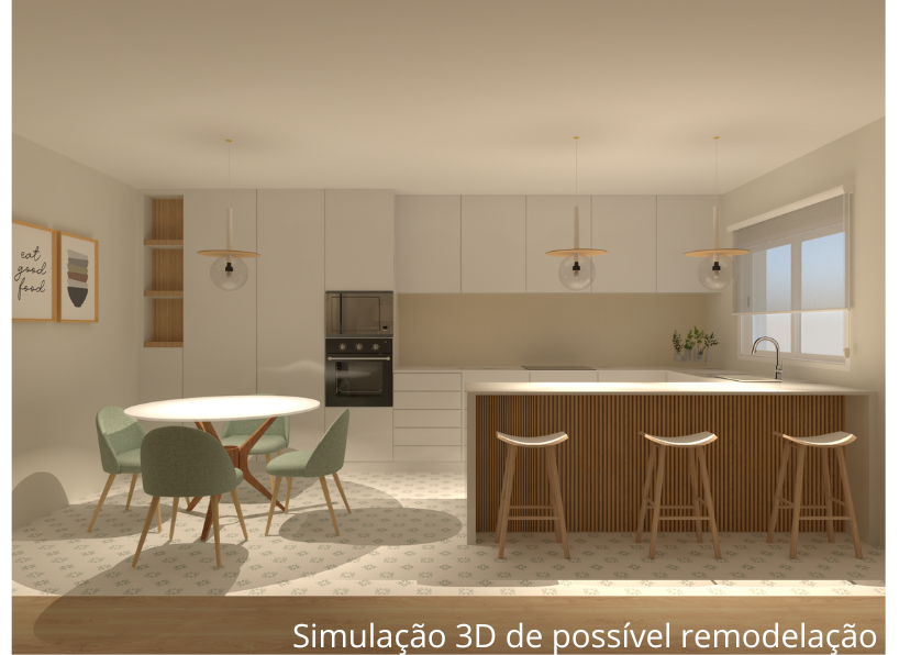 Apartamento T3 com arrecadação e vista desafogada para a Serra de Sintra - Linhó